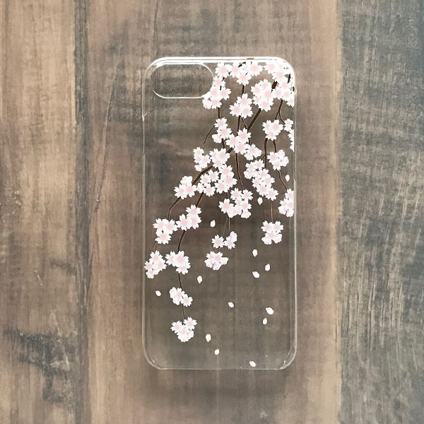 しだれ桜のiPhoneケース